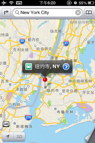 Apple Maps 苹果地图